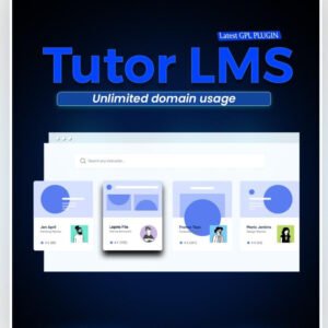 Tutor LMS Premium – LMS Plugin – GPL