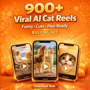 Cat Reels Bundle Funny Viral AI Cat Videos
